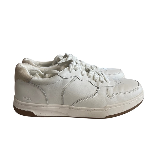 MADEWELL  shoes white leather court sneakers 
MWL size 9M - Picture 5 of 14